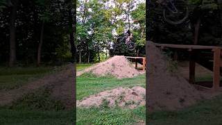 Il salto perfetto non esiste #casa #techno #mtb #downhill #homemade