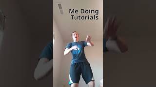 When A Cuber Tries TikTok Dances | #shorts