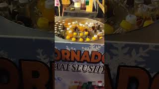 REFRESHING TORNADO SLUSHY DRINKS! #asmr #satisfyingsounds #slushy #drinks #shorts