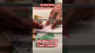 WINNER CASH COLLECT HONGKONG HORSE RACE