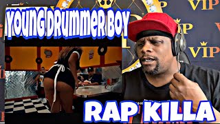 Young Drummer Boy & DJ Flippp  - Rap Killa (Official Music Video) Reaction 🔥💪🏾