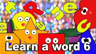 The Shapes | VIVASHAPES | Jumping On The Bed | Learn A Word 6. videos for kids.