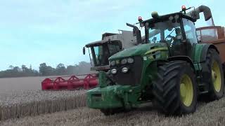 Potato lifting and baling, among many other tasks.