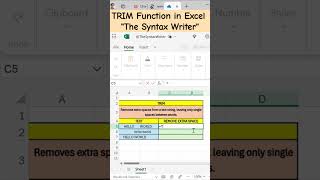 Master the TRIM Function in Excel | Clean Up Your Data Fast! (Beginner-Friendly)