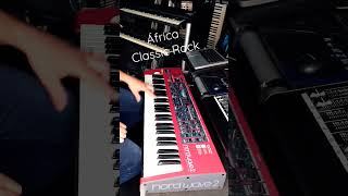 Keyboard Music África  Nord Wave 2 #shorts #youtubeshorts  #nord #toto #africa #synthesizer