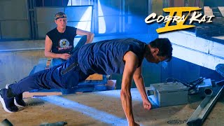 Cobra Kai Season 4: Daniel Trains At Eagle Fang Scene