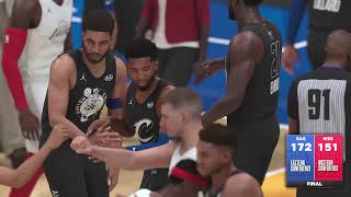 West All Stars vs East All Stars (NBA 2K24 GOAT Tournament)