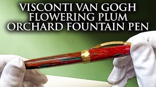 New Fountain Pen Releases of Appelboom: Visconti Van Gogh Flowering Plum Orchard Fountain Pen