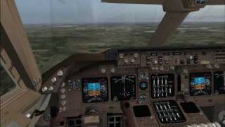 FSX B747 Landing at Orlando