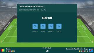 DR CONGO VS GUINEA LIVE | 2024 AFRICA CUP OF NATIONS TODAY LIVE | GUINEA VS DR CONGO LIVE MATCH