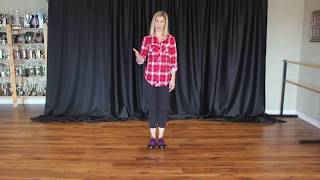 Cape Breton Step Dance Lesson with Sabra MacGillivray: Basic Reel Step