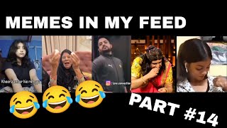 😆MEMES IN MY FEED😆 | PART #14 | FUNNY HINDI MEMES 🤣 | DARK COMEDY JOKES💀🤣 | FOLLOW FOR MORE 😂✅