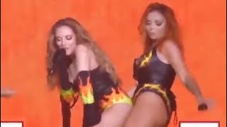 Jade and Jesy being sexy during NMSS (No More Sad Songs)