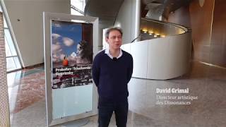 Interview de David Grimal sur la saison des Dissonances à l'Opéra de Dijon