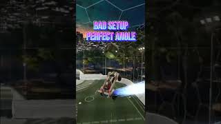 Bad Setup Perfect Angle In Rocket League #viral #foryou #rocketleague