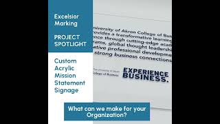 Excelsior Marking 

PROJECT SPOTLIGHT