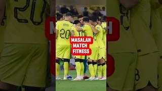 MASALAH MATCH FITNESS HARIMAU MALAYA #malaysia #harimaumalaya #oman #shorts