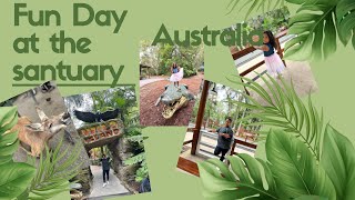 Visitamos un Santuario de Vida Silvestres en Australia en Familia!