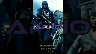 Ezio Auditore (ACB) VS Arno Dorian (ACU) | #assassinscreed #shorts