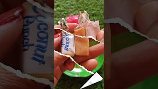 🥥🥥Gourmet Coconut Bar Lotte coconut punch,, coconut Delight Toffee #yummy #viral #asmr #shorts 🥥🥥