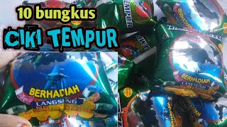 BUKA CIKI BERHADIAH. CIKI TEMPUR