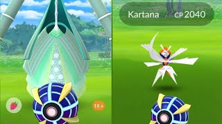 Again New kartana & celesteela raid started in pokemon go