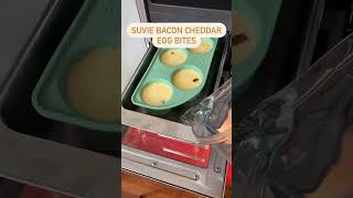 Cheddar&Bacon Egg Bites #food #cooking #suvie