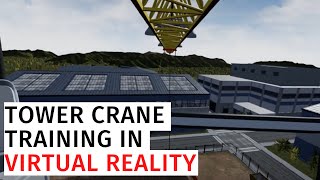 VR Tower Crane Training | 1000 realities studio