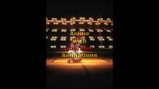 Anime With Best Animations #anime #weeb #demonslayer #shorts