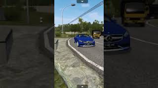 Mercedes Benz convertible car in Bus simulator Indonesia #bussid #dafa ho#car #shorts