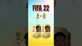 B. Saka vs Ansu Fati in Fifa #fifa #fifa22 #fifa23 #fifaultimateteam