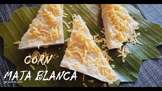 My Cheesy Corn Maja Blanca for this Christmas Season / How To Make a Corn Maja Blanca - Shengmea