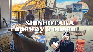 SHINHOTAKA: Ropeway and Private Onsen Experience | Shinhotaka Vlog