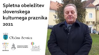 Spletna obeležitev slovenskega kulturnega praznika