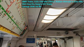 [Enter NSL for 1 Day] SMRT Trains - KHI C151 [039/040] [Choa Chu Kang → Kranji]