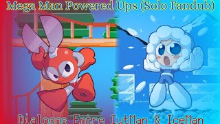 Mega Man Powered Ups (Sola Fandub Español Latino) |Dialogos Entre CutMan & IceMan|