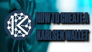 How to Create a Karlsen Wallet | Windows Command Line