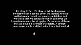 WHY WE FAIL AND FALL! #fail #failure #fall