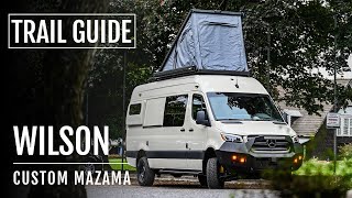 Wilson: Trail Guide - Custom Mazama Layout // AWD Mercedes Sprinter Van Tour