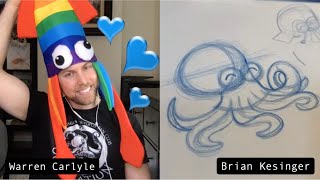 How to Draw an Octopus with Disney artist Brian Kesinger! Step by Step Guide to drawing Otto