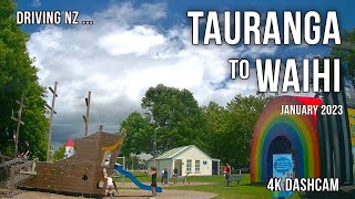 Driving New Zealand: Tauranga to Waihi 4K