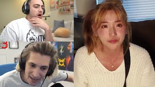 xQc and Mizkif on Jinny Drama