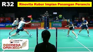 Rinovita Kubur Impian Mixed Double Perancis | Indonesia Open 2023