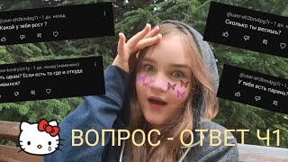 ВОПРОС - ОТВЕТ | ВОРОСЫ ОТ ПОДПИСЧИКОВ | У МЕНЯ ЕСТЬ ПАРЕНЬ!? | СКОЛЬКО Я ВЕШУ? | У МЕНЯ ЕСТЬ ШРАМЫ?