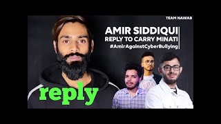 Amir Siddiqui Reply To Carryminati Roast Video | Youtube vs Tik Tok.