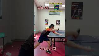 HOOK SERVE (4 angles) #shorts #tabletennis #bongban #phivutabletenniscenter #giaobongduc #pingpong