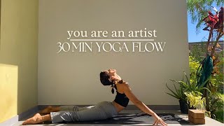 réveiller l'artiste en soi ♥︎ 30 min yoga flow