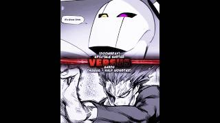 Gaster VS Garou (Human - Half Monster) | Epictale VS One Punch Man