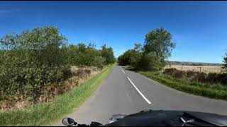 Peak District Motorbike Ride, Staffordshire Moors.