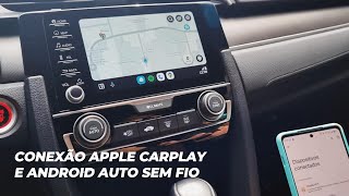 Como fazer com que seu Apple CarPlay ou Android Auto funcione sem fio